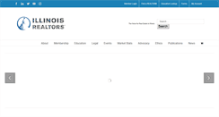 Desktop Screenshot of illinoisrealtors.org